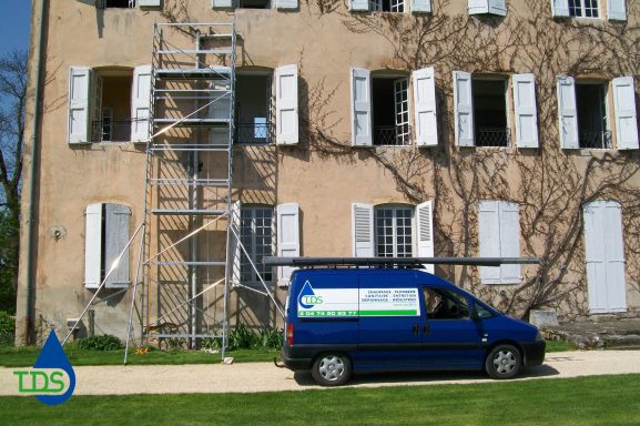 TDS rénovation ligne d'évacuation